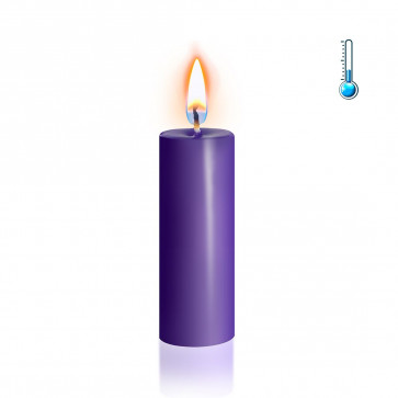 Фіолетова воскова свічка S 10 см низькотемпературна