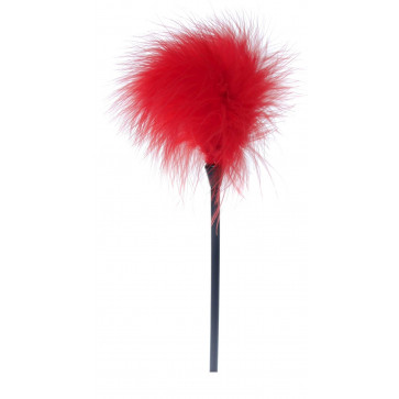 Тиклер (лоскотання) з пухом Boss Series Fetish - Feather Tickler Red, BS6100029