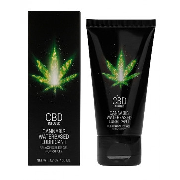 Універсальний лубрикант Shots - CBD Cannabis Waterbased Lubricant, 50 ml