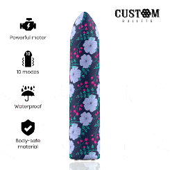 Мощная вибропуля Spring Custom Bullets (Испания)