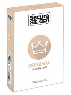Презервативи - Secura Original, 48 шт.