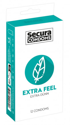 Презервативи - Secura Extra Feel, 12 шт.