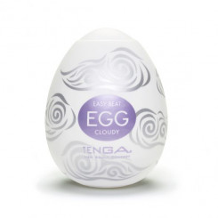 Яйце мастурбатор Egg Cloudy одноразове Tenga (Японія)