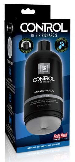 Sir Richard's Control Intimate Therapy - Firm Hole - Black/Grey