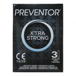 Презервативи - Preventor X'tra Strong, 3 шт.