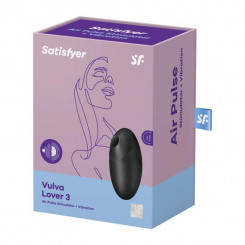 Кліторальний стимулятор - Satisfyer Vulva Lover 3 Black