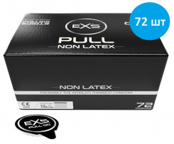 Без латексные ультратонкие презервативы EXS - Pull Non-Latex Condom, №72