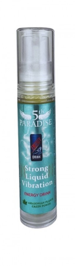 Стимулирующий гель (жидкий вибратор) 5th PARADISE Strong Liquid Vibration - Energy Drink, 10 ml