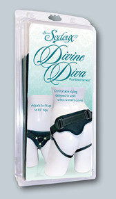 Аксесуар для страпону - Diving Diva Plus-Sized Harness, black