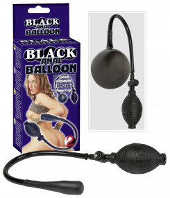 Анальний затор - Black Anal Balloon