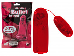 Vibrating Bullet Red - вібраційна куля червона