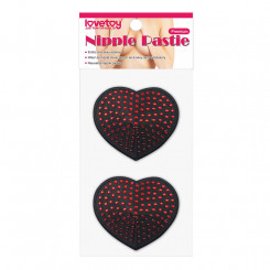 Пестіси - Reusable Red Diamond Heart Nipple Pasties