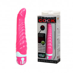 Вібратор Hi-tech - Fantasy Jelly Vibe, 10-vibr, Pink, 21,8 см