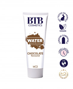 Лубрикант - BTB Water Based Flavored Chocolat Lubricant, 100 мл