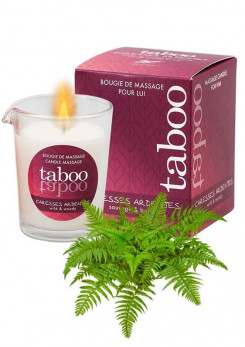 Масажна свічка - Massage candle TABOO CARESSES ARDENTES