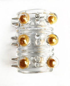 Насадка стимулирующая AR028-07 Gold, ( 1 шт )