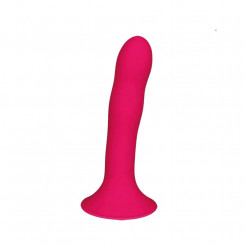 Ділдо з присоскою Adrien Lastic Hitsens 4 Pink, відмінно для страпону, діаметр 3.7см, довжина 17,8см