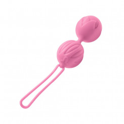 Вагінальні кульки Adrien Lastic Geisha Lastic Balls BIG Pink (L), діаметр 4см, вага 90гр