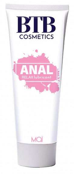 Анальный лубрикант на водной основе Mai - BTB Anal Relax Lubricant, 100 ml