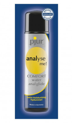 Анальний лубрикант на водяній основі - pjur analyse me! Comfort glide, 2 ml