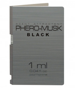 Духи з феромонами для чоловіків PHERO-MUSK BLACK, 1 ml