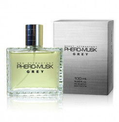 Духи з феромонами для чоловіків PHERO-MUSK Grey, 100 ml