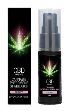 Духи з феромонами для жінок Shots-CBD Cannabis Pheromone Stimulator For Her, 15 ml