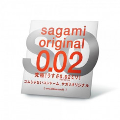 Поліуретанові презервативи Sagami Original 0.02мм, 1 шт