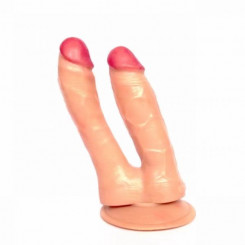 Подвійний фалоімітатор 2 розміру в анальному дупі, піхві, оргазмі, жіночій секс-іграшці 3 кольори, м'ясо