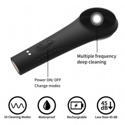 Силіконовий очищувач Misia Silicone Facial Cleansing Brush IPX7 Waterproof Magnetic Rechargeable Massager with 10 Skincare Modes
