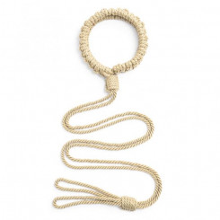 Фіксатори новий плетений мотузковий хомут з довгою тяговою мотузкою Жовтий