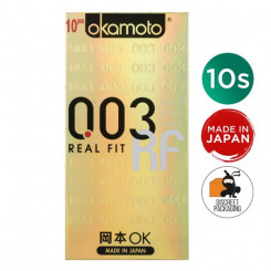 Презервативи ультратонкі Okamoto Real Fit 0.03, 3 шт
