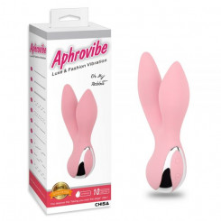 Рожевий подвійний вібратор для мастурбації Light Pink Oh My Rabbit