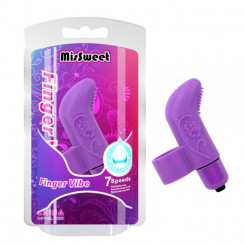 Фіолетовий вібростимулятор на палець MisSweet Finger Vibe