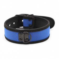 Неопреновий регульований нашийник синій Puppy Collar