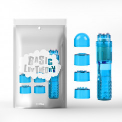 Блакитний вібростимулятор пластиковий The Ultimate Mini Massager