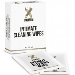 Салфетки для интимной гигиены XPower Intimate Cleaning Wipes, 6 салфеток