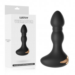 Lusoty 10-modes vibration USB charging vibrator 12.5*6cm Black