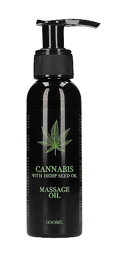Масажна олія Cannabis With Hemp Seed Oil - Massage Oil, 100 мл