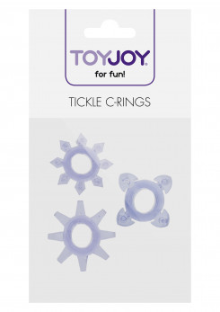Toy Joy - Tickle C-Rings PURPLE, 10310-PURPLE