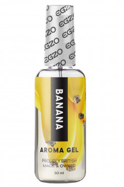 Оральний гель-лубрикант EGZO AROMA GEL - Banana, 50 мл