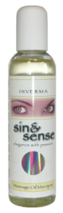 Масажна олія - Sin&Sense Massage Oil Marzipan, 150 мл