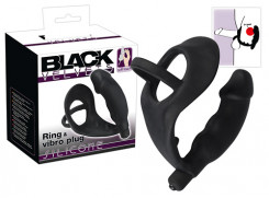 Кільце ерекційне - Black Velvets Penisring Mit Vibration