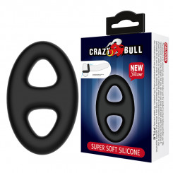 Ерекційне кільце - Crazy Bull Silicone Cockring Black III