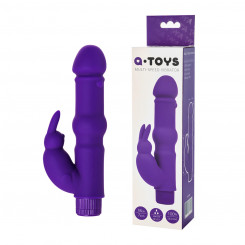 Вібратор - A-Toys, силікон, Фіолетовий, 18 см