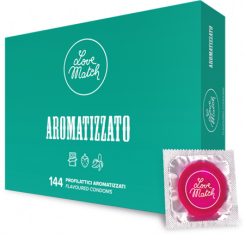 Презервативи - Aromatizzato (Flavoured), 54 мм, 144 шт.