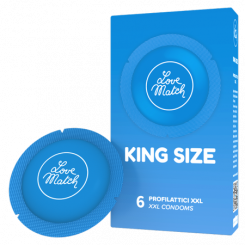 Презервативи – King Size, 60 мм, 6 шт.
