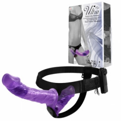 Strapon - Ultra Passionate Harness Dual Vibration Purple