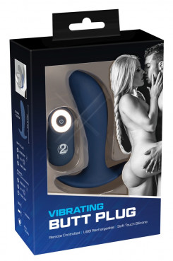 Анальна пробка з вібрацією - Vibrating Butt Plug