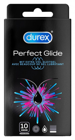 Презервативи - Durex Perfect Glide, 10 шт.